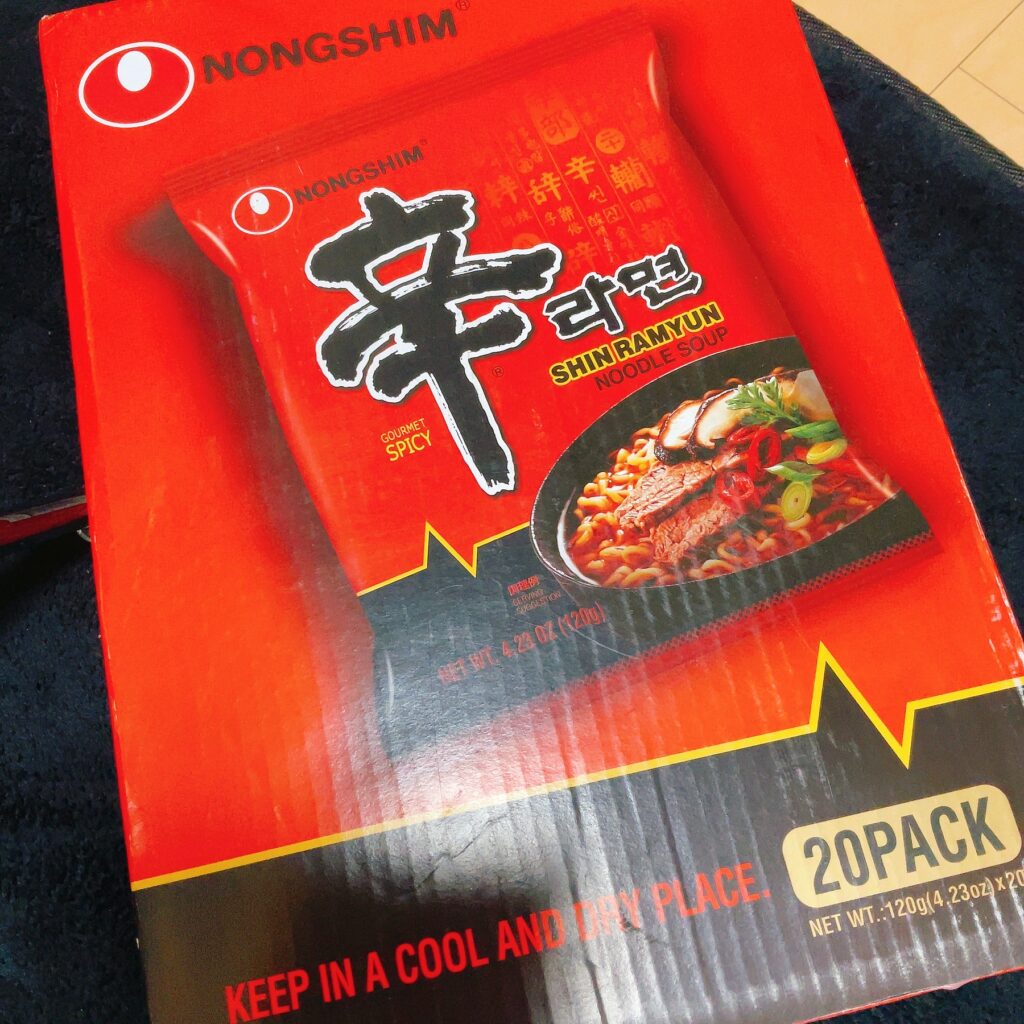 辛ラーメン箱買い