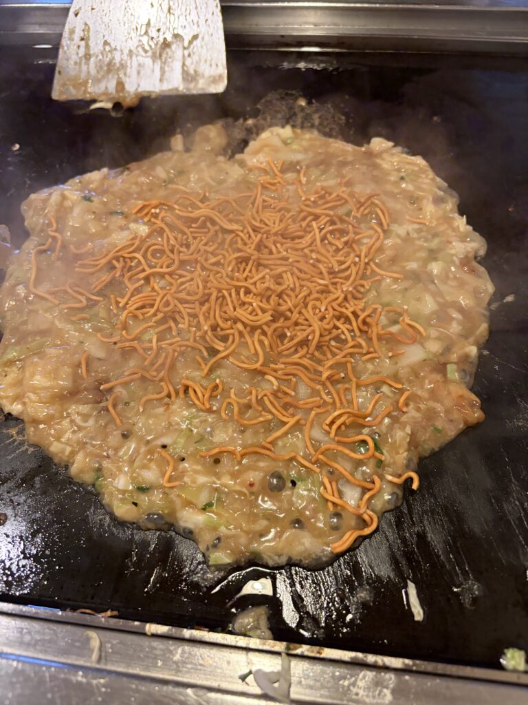 もちチーズもんじゃ