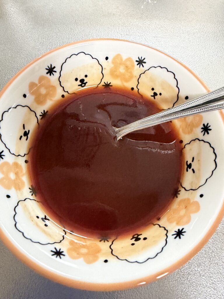 酢豚のタレ